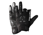 HK Army Two-Finger Hardline Tactical Airsoft Gloves - Blackout
