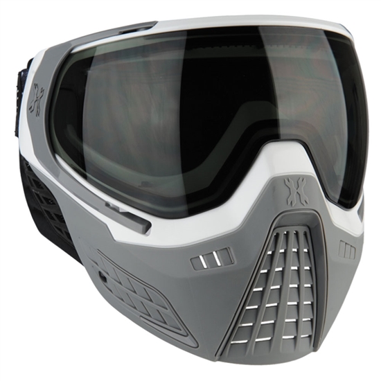HK Army Tactical KLR Full Face Airsoft Mask - Slate White/Grey