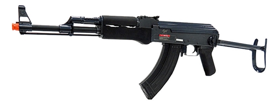 JG Full Metal AK47-S Black Ops Electric Airsoft Gun w/ Metal Gearbox