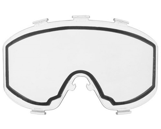 JT Dual Pane Anti-Fog Ballistic Rated Thermal Lens For Elite Style Masks (Clear)
