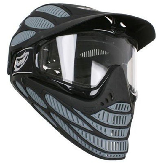 JT Tactical Flex 8 Full Head Complete Coverage Airsoft Mask - Grey