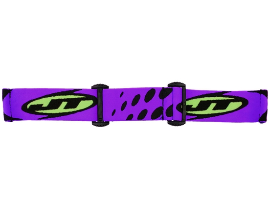 JT Goggle Strap - Lime/Purple