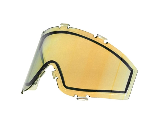 JT Dual Pane Anti-Fog Ballistic Rated Thermal Lens For Spectra Style Masks (Prizm 2.0 Gold)
