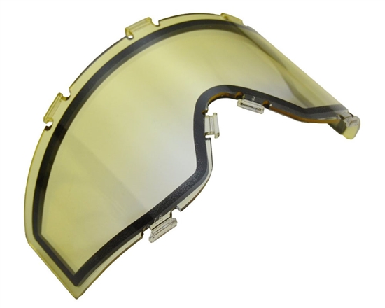 JT Dual Pane Anti-Fog Ballistic Rated Thermal Lens For Spectra Style Masks (Yellow Fade)