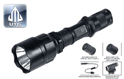 UTG Long Range Spot Focus QD Weapon-mount & Handheld LED Flashlight ( 800yd Range )