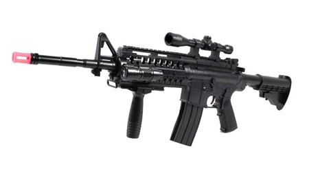 Velocity Airsoft Tactical M16 w/ Accessories