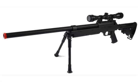 CYMA APS SR-2 Modular Bolt Action Sniper Rifle w/ Scope & Bi-Pod PKG
