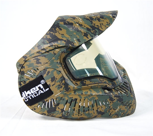 SLY ANNEX MI-7 Vented Protective Full Face Tactical Mask w/ Thermal Lens ( Marpat )