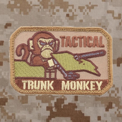 00001 MSM Tactical Trunk Monkey Patch Desert - AirRattle