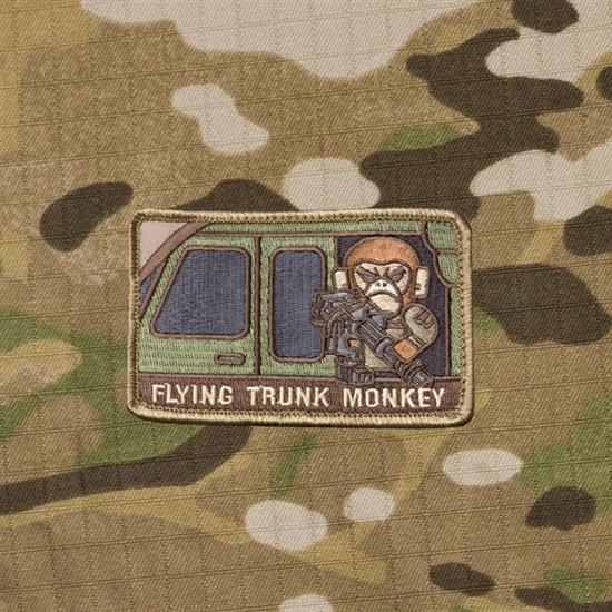 00070 MSM Flying Trunk Monkey Patch Multicam - AirRattle
