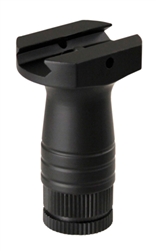 AIM Sports Tactical CQB Short Rubberized Vertical Foregrip Fits Any RIS/RAS/Weaver Rails