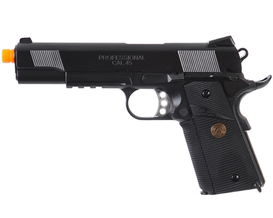Socom Gear M1911 Gas Blowback Airsoft Pistol - Black