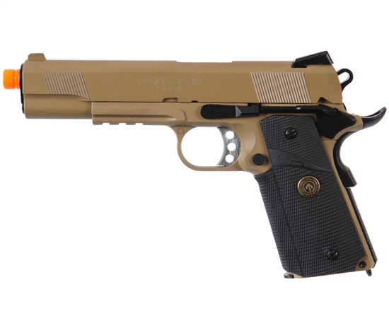 Socom Gear M1911 Gas Blowback Airsoft Pistol - Tan