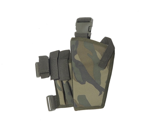 Special Ops Left Handed Deluxe Holster - Woodland Camo