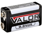 Tenergy 9.6V 230mAh Valor Rechargeable Battery (Single)