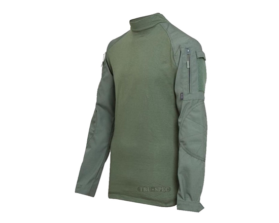 Truspec Tactical Response Uniform Combat Shirt - Olive Drab/Olive Drab