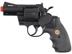 TSD 2.5" Barrel Gas Compact Airsoft Revolver .357 MAGNUM Pistol 6 Shooter Guns W/ Shells