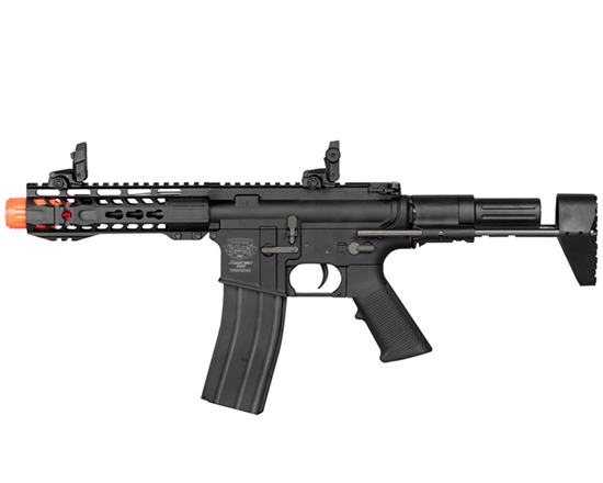 Valken Tactical Alloy Series PDW AEG Airsoft Rifle - Black