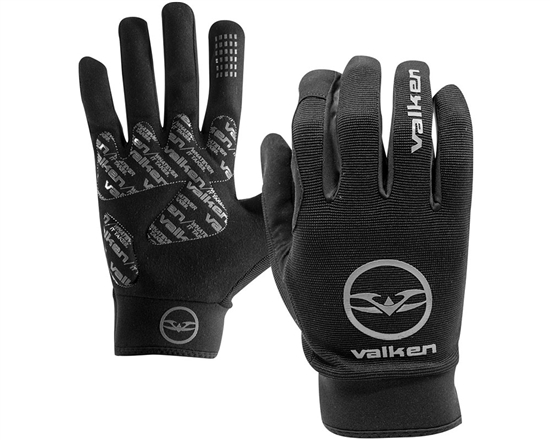 Valken Full Finger Bravo Gloves - Black