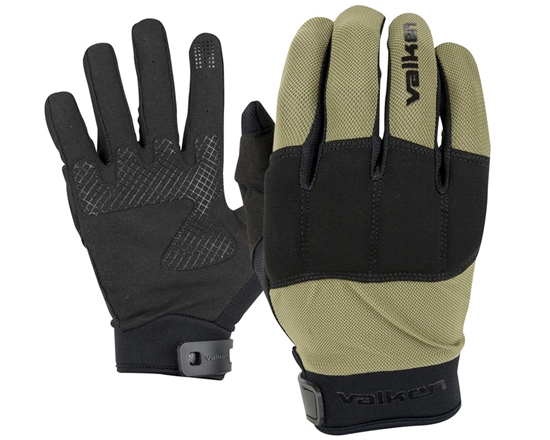 Valken Tactical Kilo Full Finger Airsoft Gloves - Olive