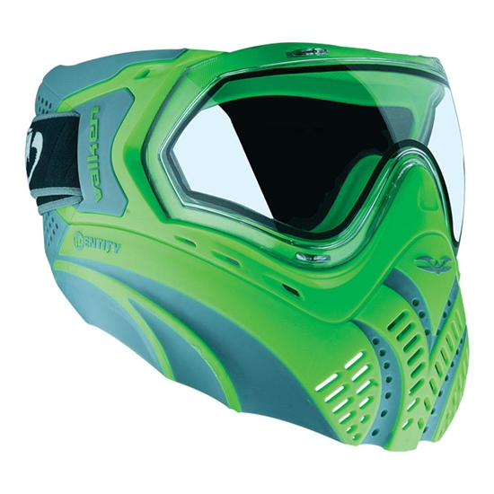 Valken Tactical Identity Full Face Airsoft Mask - Green/Grey