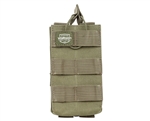 Valken Tactical Vest Accessory Pouch - One Magazine AR Pouch (Green)