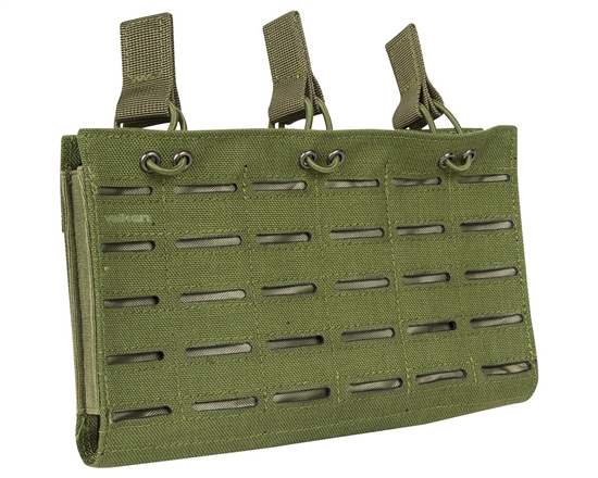 Valken Tactical Vest Accessory Pouch - Three Magazine Multi-Rifle Pouch LC (Olive)