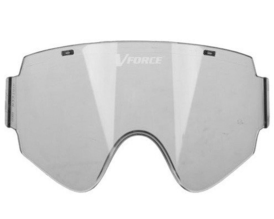 V-Force Single Pane Anti-Fog Ballistic Rated Lens For Armor Masks (Smoke)