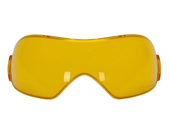 V-Force Single Pane Anti-Fog Ballistic Rated Lens For Grill Masks (Amber)