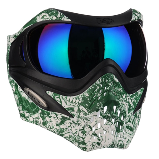 V-Force Tactical Grill Airsoft Mask - Zombie w/ Green Chrome Lens