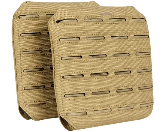 Valken Airsoft Tactical Plate Carrier - LC Side Panels - Tan (2-Pack)