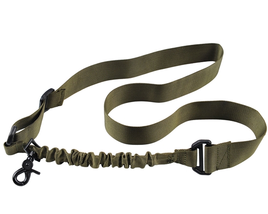 Warrior Rifle Sling - Single Point Bungee - Olive Drab