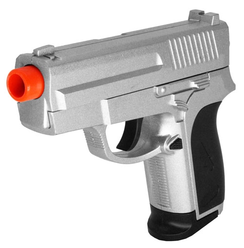 CYMA ZM01S Full Metal Spring Airsoft Pistol - Silver