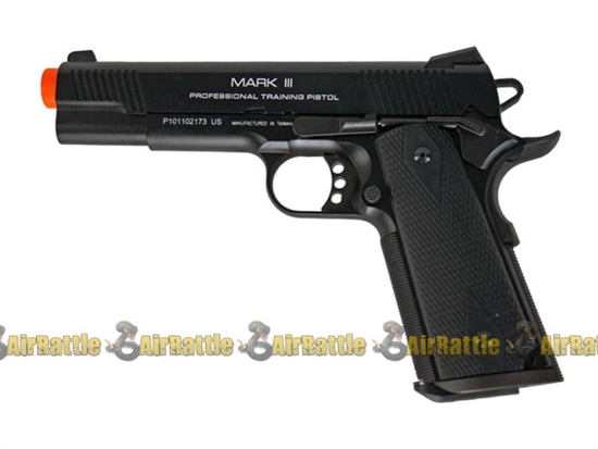 KWA Full Metal 1911 Mark III PTP Airsoft Gun Blowback NS2 Gas Pistol