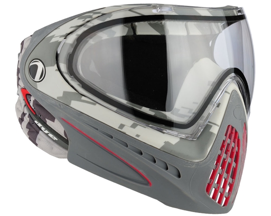 Dye Tactical i4 Thermal Full Face Mask Goggle System ( Airstrike Red )