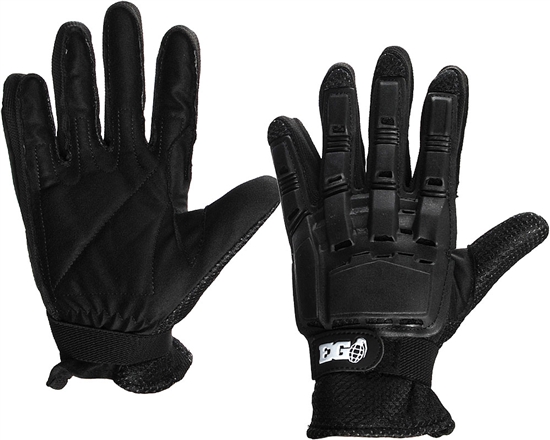 Enola Gaye Full Finger Tactical Airsoft Gloves - Black