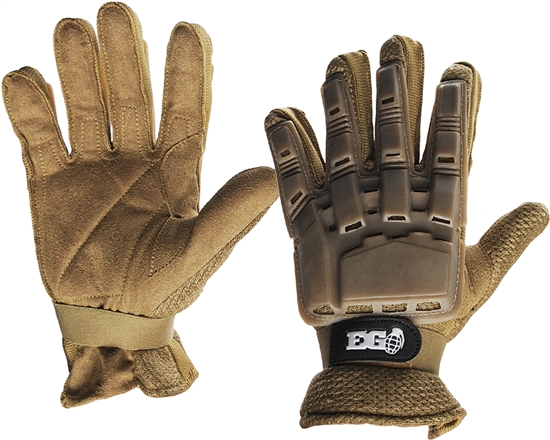 Enola Gaye Full Finger Tactical Airsoft Gloves - Tan