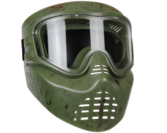 Gen X Global Tactical X-VSN Full Face Airsoft Mask - Olive