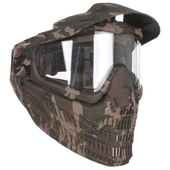 JT Tactical Flex 8 Full Face Airsoft Mask - Camo