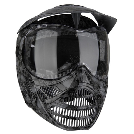 Tippmann Tactical Valor FX Full Face Airsoft Mask - Skull (T295014)