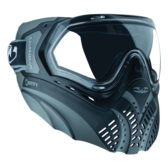 Valken Tactical Identity Full Face Airsoft Mask - Black/Grey